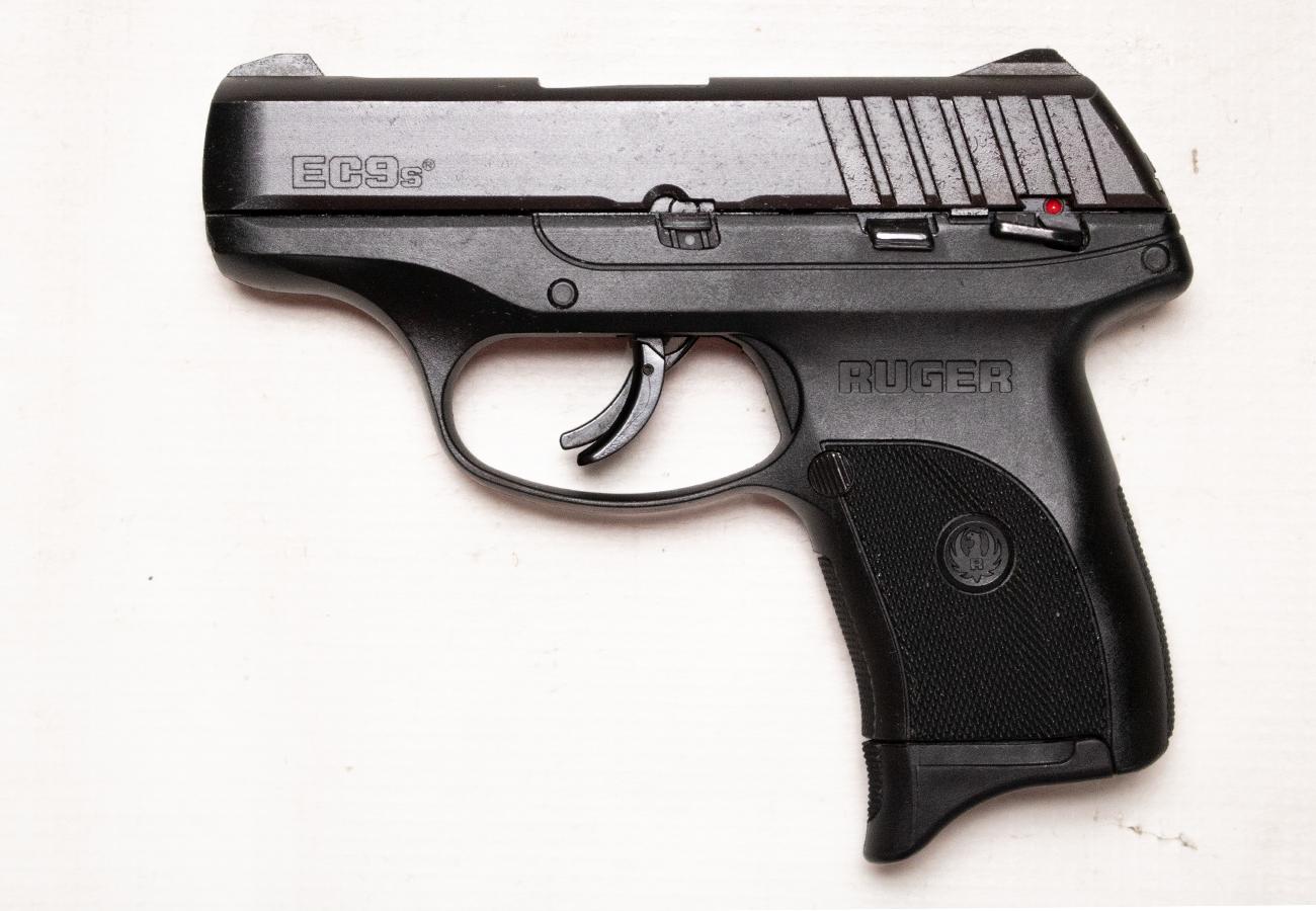 RUGER EC9S 9mm Police Trade-In Semi-Auto Pistol with Manual Safety
